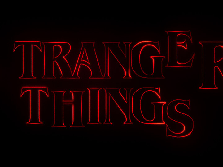 Stranger Things opening titles